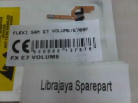 Jual Flexibel Samsung E7 Volume Fleksibel Flexible Fleksi Flexibel