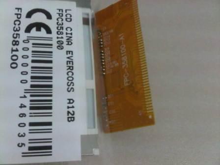 LCD EVERCOSS A12B FPC358100