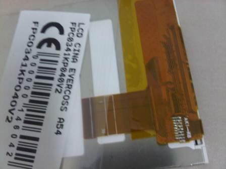 LCD EVERCOSS A54 FPC0341KP040V2