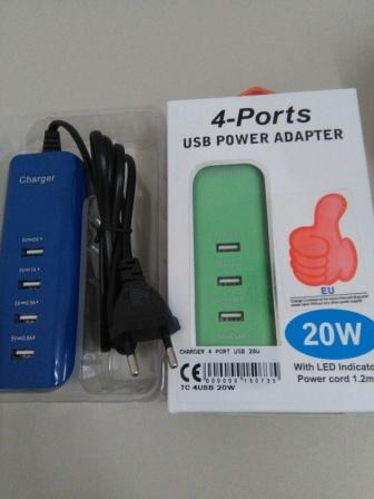 Charger 4 Port Usb 20W