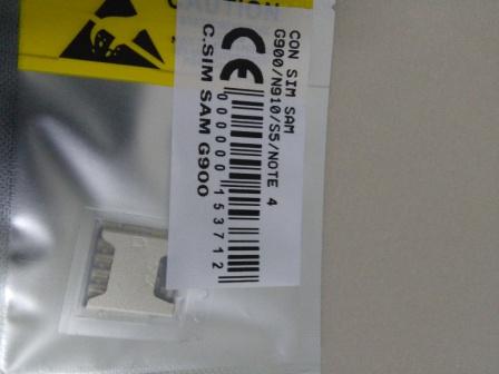 Jual Con Sim Samsung G900 N910 S5 Note 4 Connector