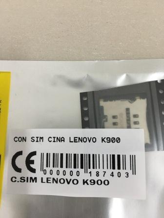 Jual Konektor Sim Lenovo K900 Connector