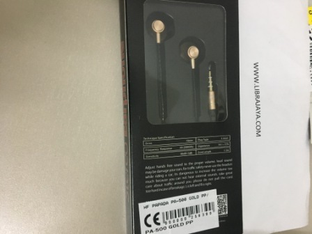 Handsfree Bass Papada Pa-500 Black Pp