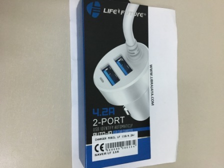 Jual Charger Mobil Lf 116 Tc Casan usb Car