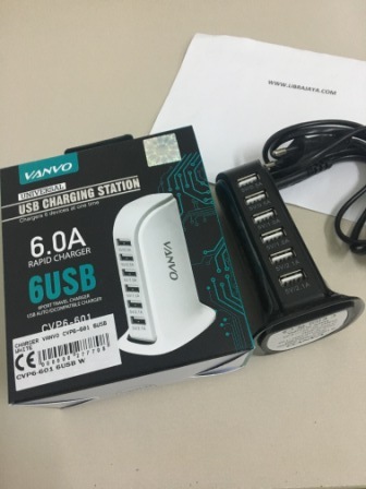 Jual Charger Vanvo Cvp6-601 6Usb