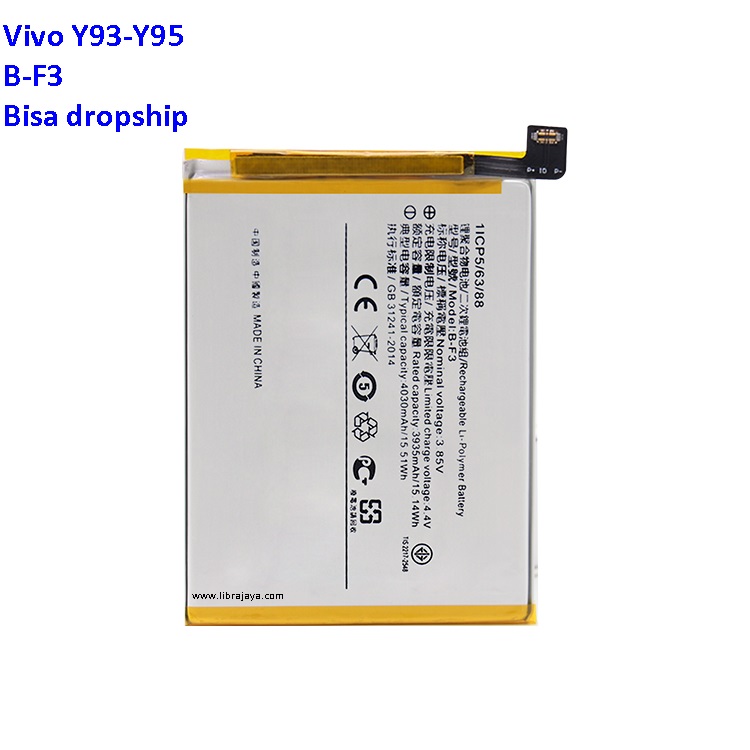 Jual Battery Vivo Y93 B-F3 Baterai Battery