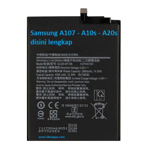 Jual Batre Samsung A107 A10S A20S Scud-Wt-N6 Baterai Battery