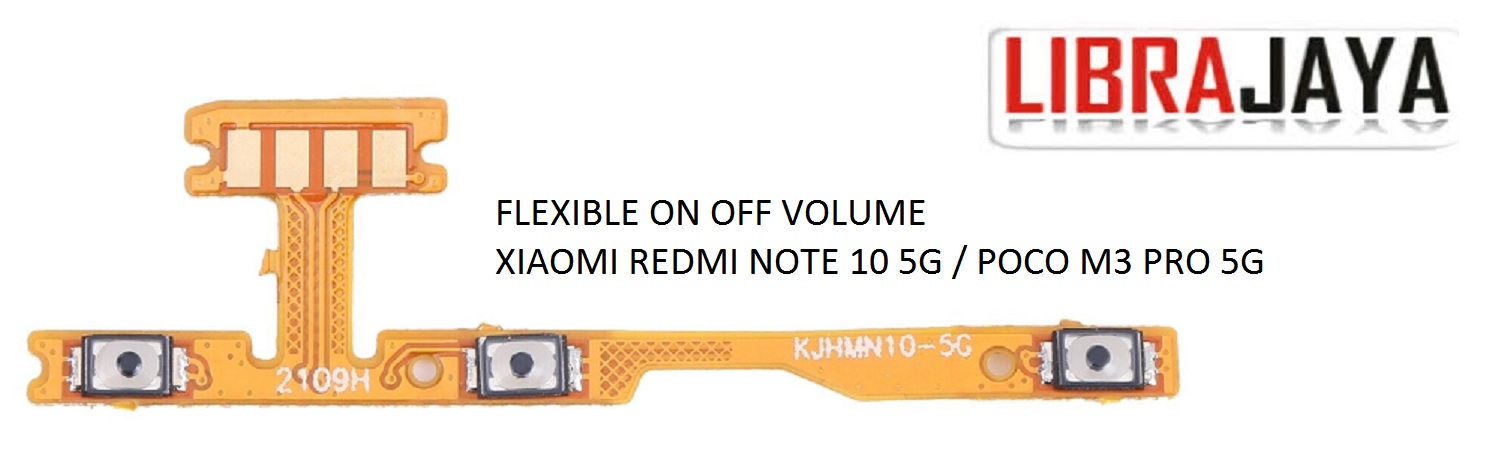Jual Flexi On Off Volume Xiaomi Redmi Note 10 5G Poco M3 Pro 5G Fleksibel Flexible Fleksi Flexibel