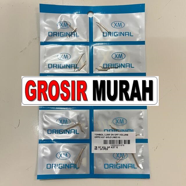 Tombol Luar On Off Volume Oppo A37 Neo 9 Gold