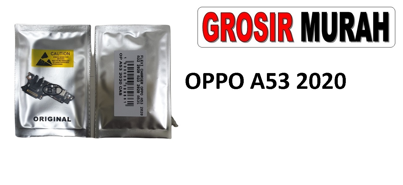 Jual Flexi Charger Oppo A53 2020 A32 2020 A33 2020 A53S Fleksibel Flexible Fleksi Flexibel Flex Con Tc Connector Pcb Konektor cas papan charging