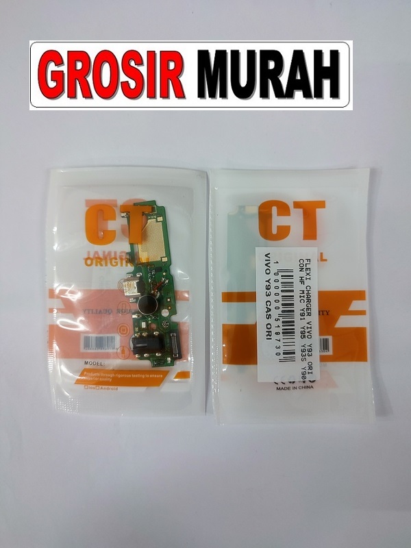 Flexi Charger Vivo Y93 Ori dengan HF Mic kompatibel Y91 Y95 Y93S Y90