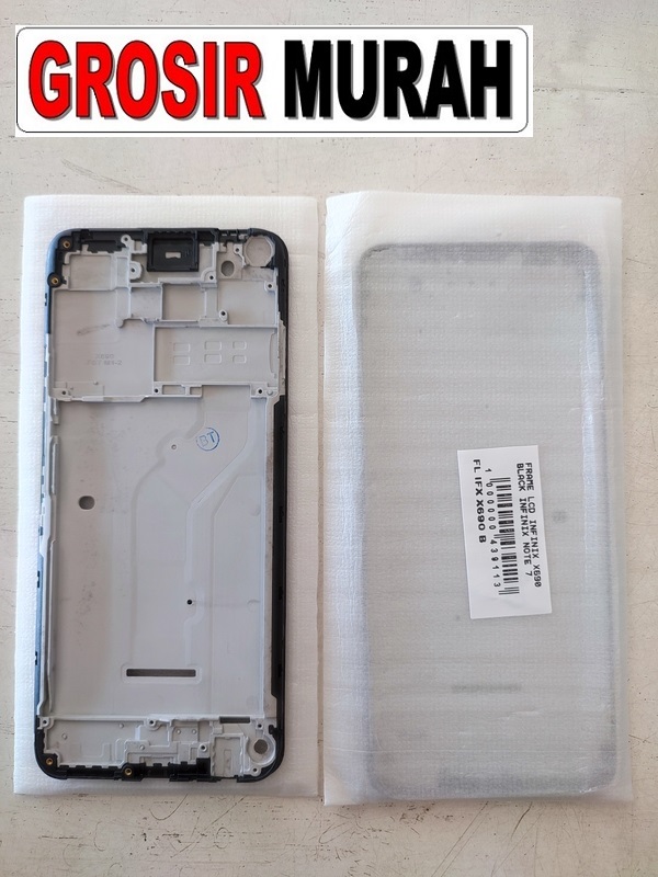 INFINIX NOTE 7 MIDDLE FRAME X690 Middle Frame LCD Bezel Plate Spare Part Grosir Sparepart hp