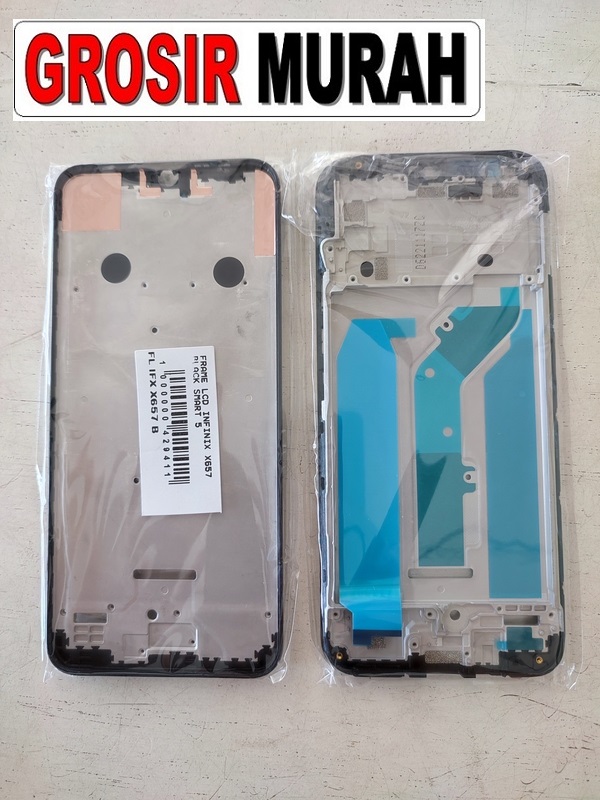 INFINIX SMART 5 MIDDLE FRAME X657 Middle Frame LCD Bezel Plate Spare Part Grosir Sparepart hp