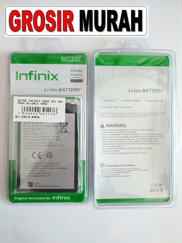 Jual Batre Infinix X652 Bl-39Lx Baterai Battery