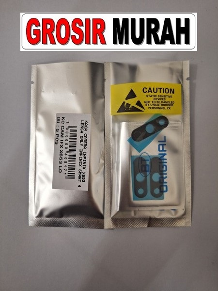 Infinix X653 Smart 4 Glass Of Camera Rear Infinix Lens Adhesive Kaca lensa kamera belakang Spare Part Grosir Sparepart Hp
