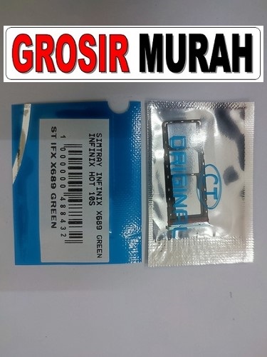 Infinix X689 Hot 10S Sparepart Hp Sim Card Tray Simtray Sim Tray Holder Simlock Tempat Kartu Sim Spare Part Hp Grosir
