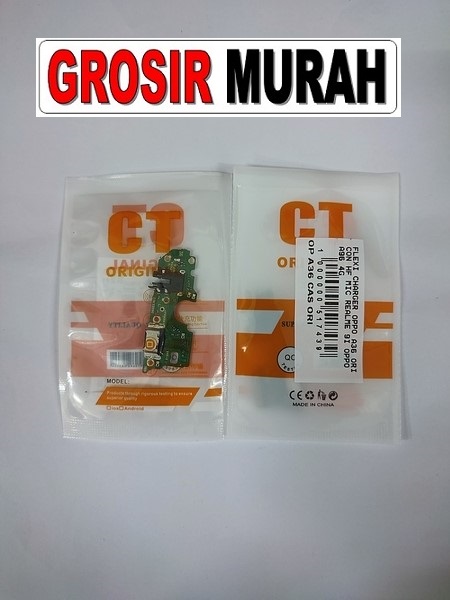 Jual Oppo A36 Flexi Charger Ori Fleksibel Flexible Fleksi Flexibel Flex Con Tc Connector Pcb Konektor cas papan charging