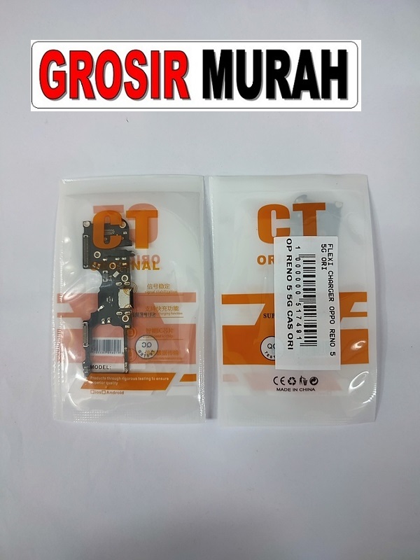 Jual Flexi Charger Oppo Reno 5 5G Ori Fleksibel Flexible Fleksi Flexibel Flex Con Tc Connector Pcb Konektor cas papan charging