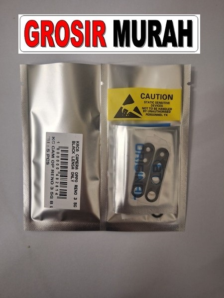 Oppo Reno 3 5G Glass Of Camera Rear Oppo Lens Adhesive Kaca lensa kamera belakang Spare Part Grosir Sparepart Hp
