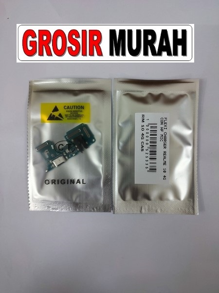 Realme 10 4G Flexi Charger Sparepart Hp Fleksi Realme Spare Part Grosir Fleksibel Original Flexible Flexibel Papan Cas Charging Port Dock Flex Cable