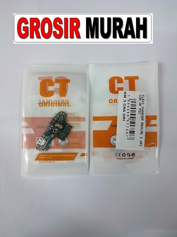 Realme 3 Flexi Charger Ori Spare Part Grosir Sparepart Hp Fleksibel Realme Original Flexible Flexibel Papan Cas Charging Port Dock Flex Cable