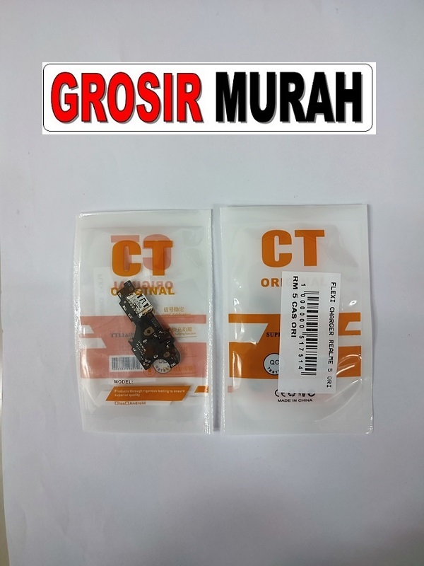 Realme 5 Flexi Charger Ori Spare Part Grosir Sparepart Hp Fleksibel Realme Original Flexible Flexibel Papan Cas Charging Port Dock Flex Cable

