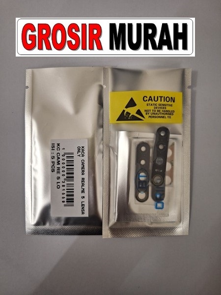 Realme 5 Glass Of Camera Rear Realme Lens Adhesive Kaca lensa kamera belakang Spare Part Grosir Sparepart Hp
