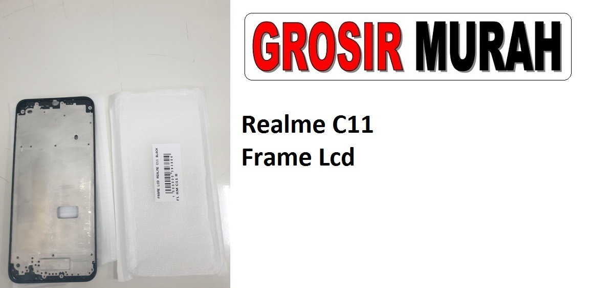 Realme C11 Sparepart Hp Middle Frame Lcd Tatakan Bezel Plate Spare Part Hp Grosir