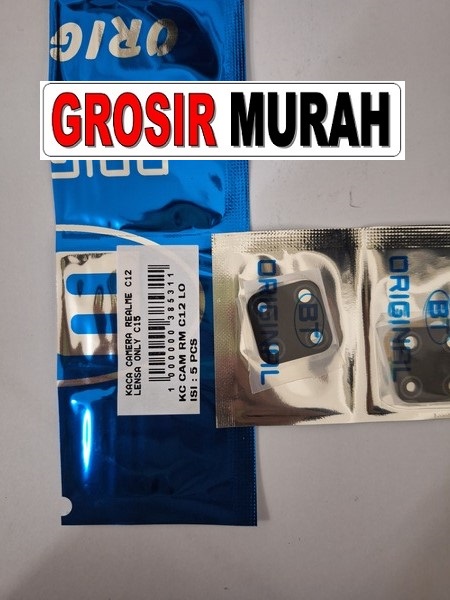 Realme C12 C15 Glass Of Camera Rear Realme Lens Adhesive Kaca lensa kamera belakang Spare Part Grosir Sparepart Hp