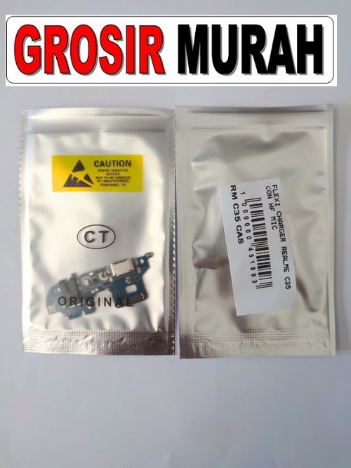 Jual Flexi Charger Realme C35 Fleksibel Flexible Fleksi Flexibel Flex Con Tc Connector Pcb Konektor cas papan charging