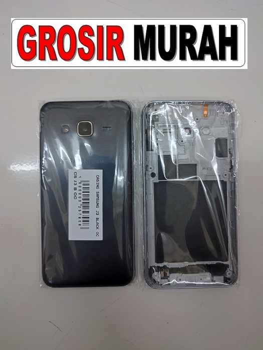 SAMSUNG J3 CASING FULLSET Sparepart Hp Samsung Fullset Housing Kesing
