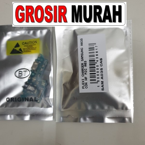 Jual Flexi Charger Samsung A035 A03 Fleksibel Flexible Fleksi Flexibel Flex Con Tc Connector Pcb Konektor cas papan charging