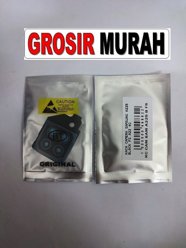 Samsung A225 A22 4G Glass Of Camera Rear Samsung Lens Adhesive Kaca lensa kamera belakang Spare Part Grosir Sparepart Hp