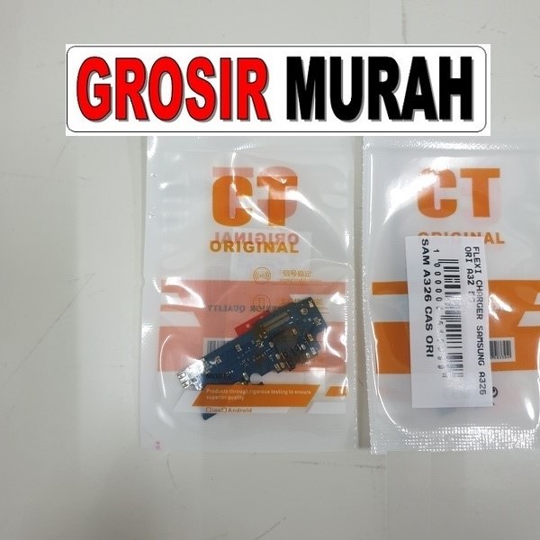 Jual Flexi Charger Samsung A326 A32 5G Ori Fleksibel Flexible Fleksi Flexibel Flex Con Tc Connector Pcb Konektor cas papan charging