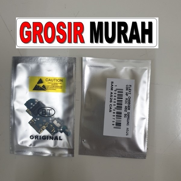 Samsung A526 A52 5G Fleksibel Charger Ori Fleksi Spare Part Grosir Fleksibel Original Papan Board Konektor Flexible Flexibel Cas Charging Port Dock Flex Cable sparepart hp jakarta