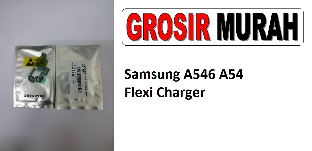 Jual Flexi Charger Samsung A546 A54 Fleksibel Flexible Fleksi Flexibel Flex Con Tc Connector Pcb Konektor cas papan charging