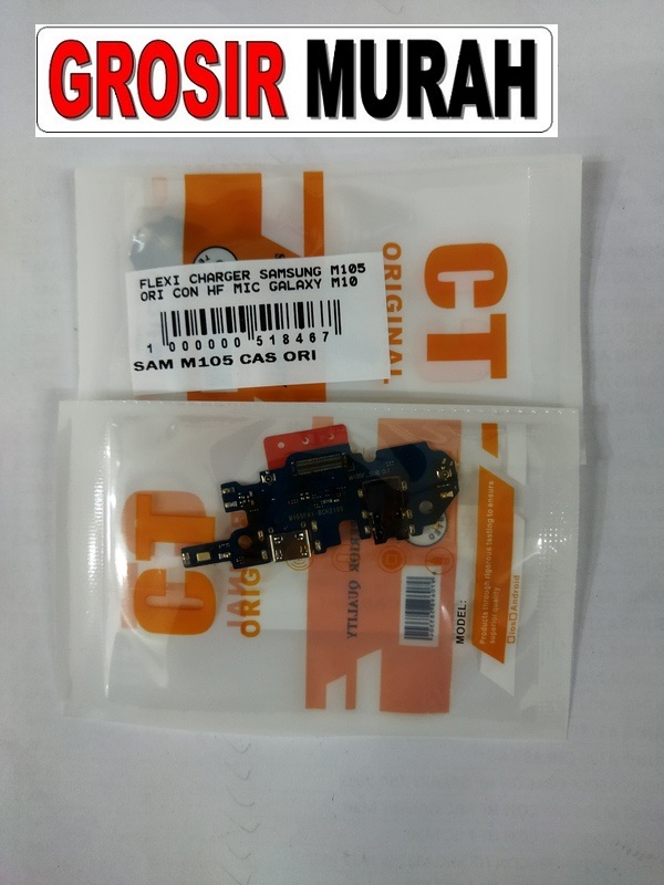 Jual Flexi Charger Ori Samsung M105 M10 Fleksibel Flexible Fleksi Flexibel Flex Con Tc Connector Pcb Konektor cas papan charging