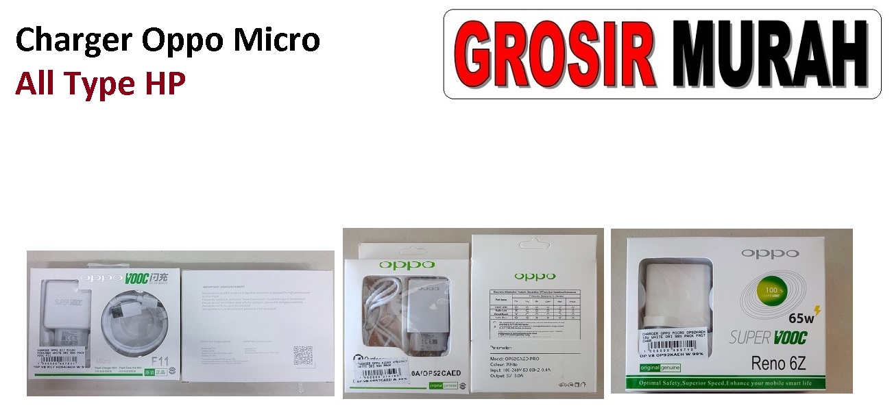Sparepart Hp Charger Oppo Micro