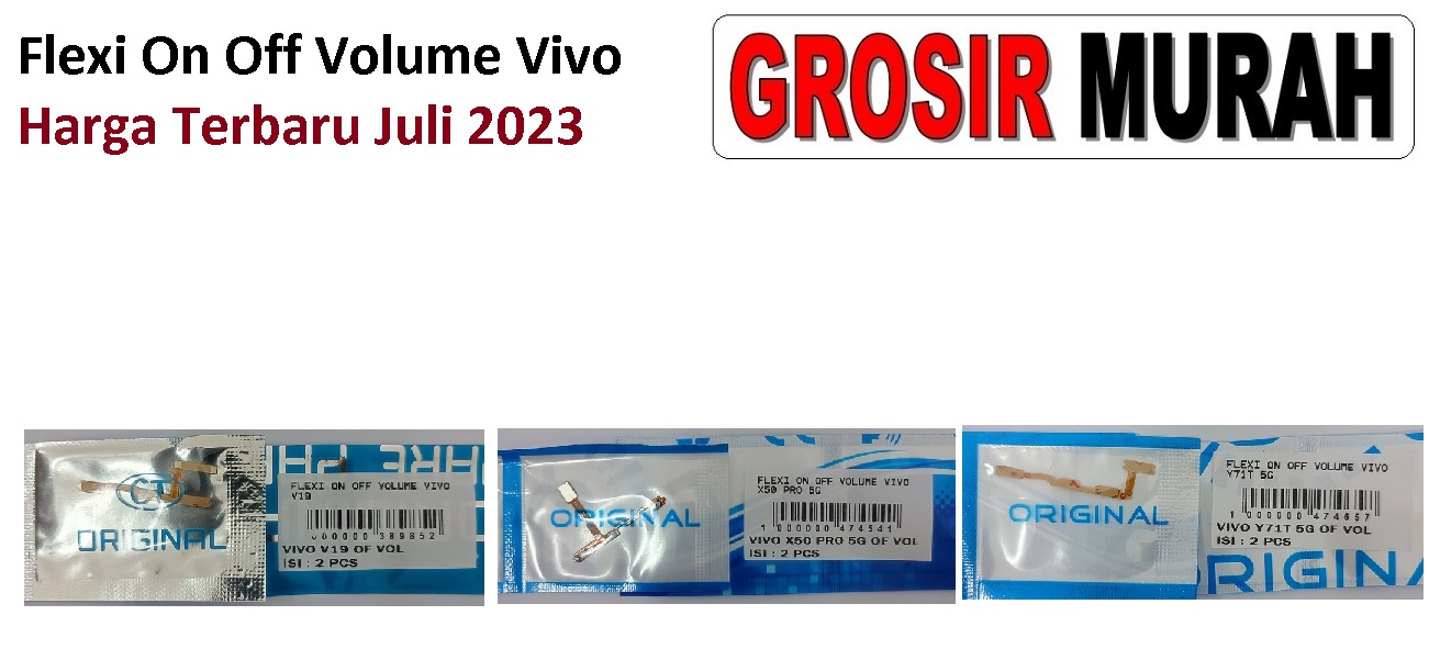 Sparepart Hp Flex On off Volume Vivo Terbaru Juli 2023