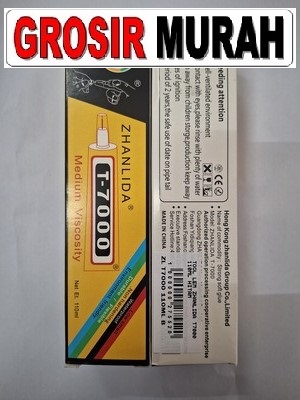 Tool Lem Zhanlida T7000 110Ml Hitam Spare Part Grosir Sparepart Hp Alat Serpis Lem Perekat Lcd