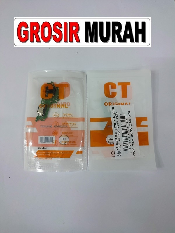 Flexi Charger Vivo Y16 2022 Ori Con Hf Mic Vivo Y02S