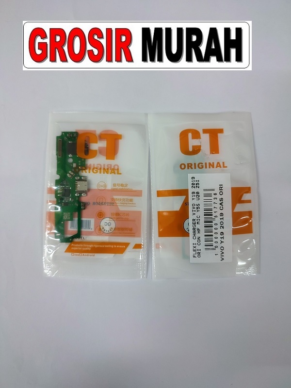 Flexi Charger Vivo Y19 2019 Ori Con Hf Mic Y5S U20 Z5I
