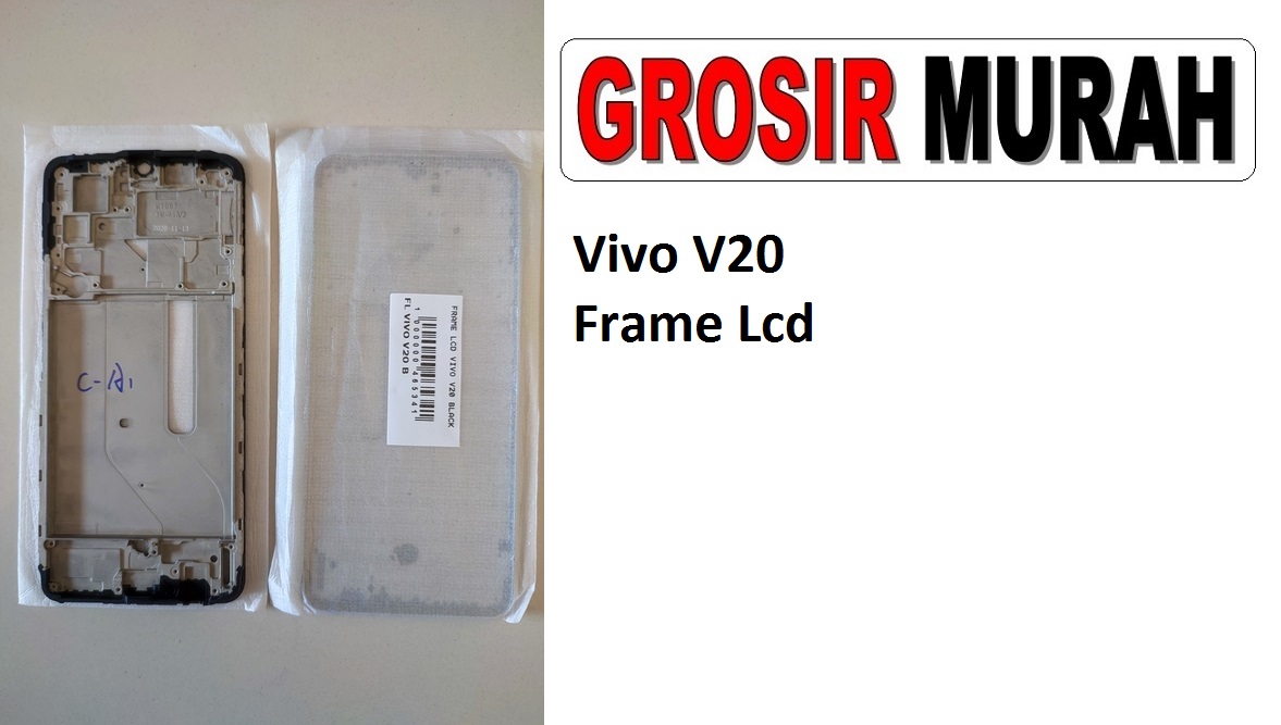 Vivo V20 Sparepart Hp Middle Frame Lcd Tatakan Bezel Plate Spare Part Hp Grosir