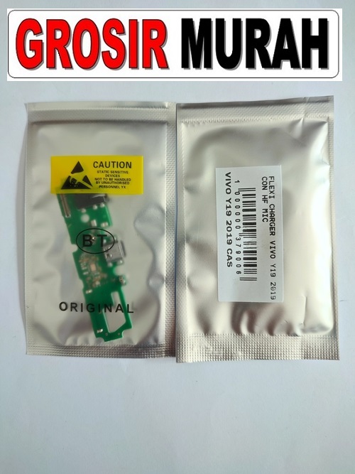 Jual Flexi Charger Vivo Y19 2019 Y5S Fleksibel Flexible Fleksi Flexibel Flex Con Tc Connector Pcb Konektor cas papan charging