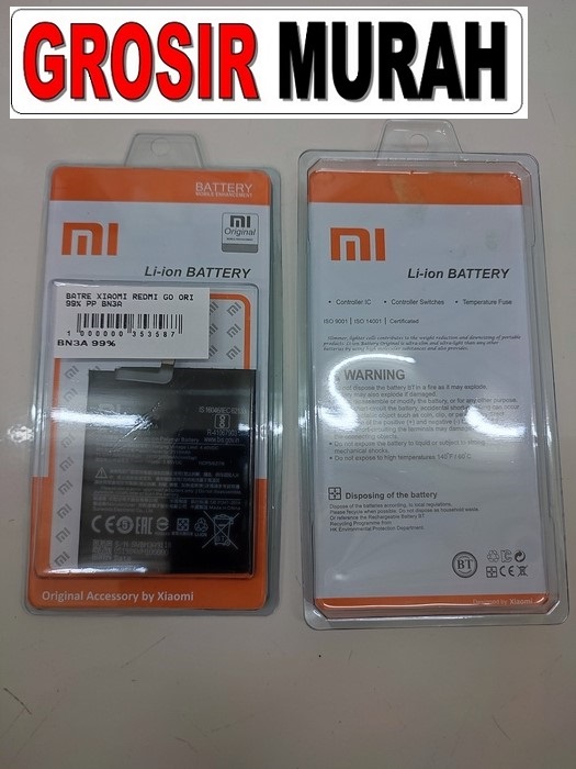 XIAOMI REDMI GO BN3A BATERAI Sparepart hp Batre Xiaomi Battery Grosir