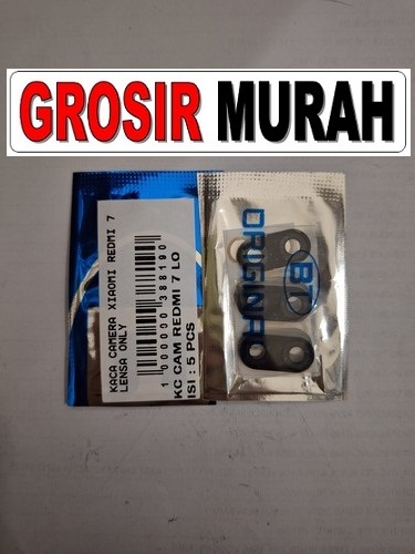Xiaomi Redmi 7 Glass Of Camera Rear Xiaomi Lens Adhesive Kaca lensa kamera belakang Spare Part Grosir Sparepart Hp
