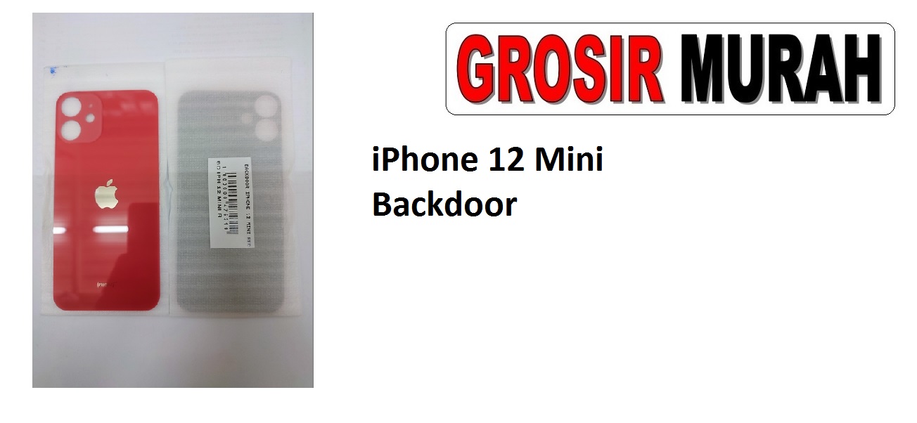 iPhone 12 Mini Backdoor warna red