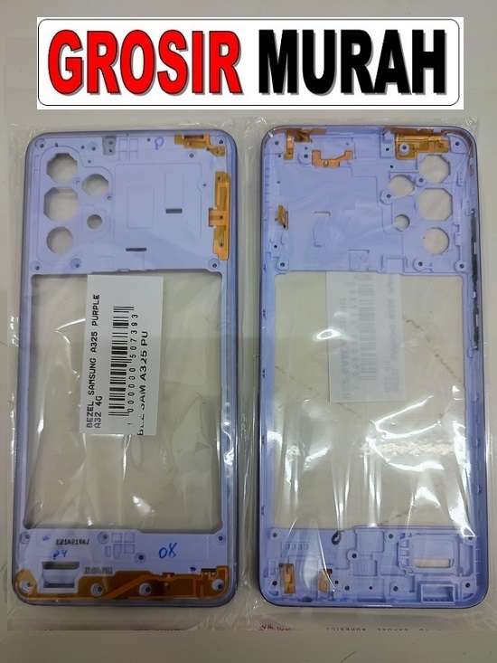 Samsung A325 A32 4G Front Housing Middle Frame Bezel Plate Tutup Mesin Bazel Spare Part | Toko Grosir Sparepart Hp Jakarta