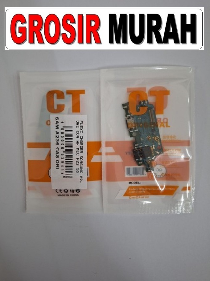 Flexi Charger Samsung A236 Ori Con Hf Mic A23 5G