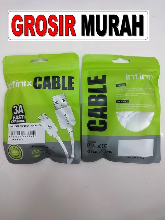 Infinix Micro SQ Micro Cable Charge Fast Charging Usb Super Vooc Spare Part Hp | Toko Grosir Sparepart Hp Jakarta